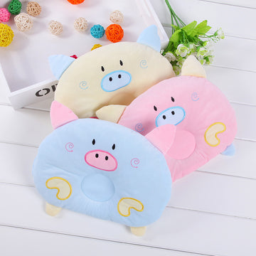 Velvet Piglet Baby Pillow – Soft and Cozy Infant Head Support Cushion