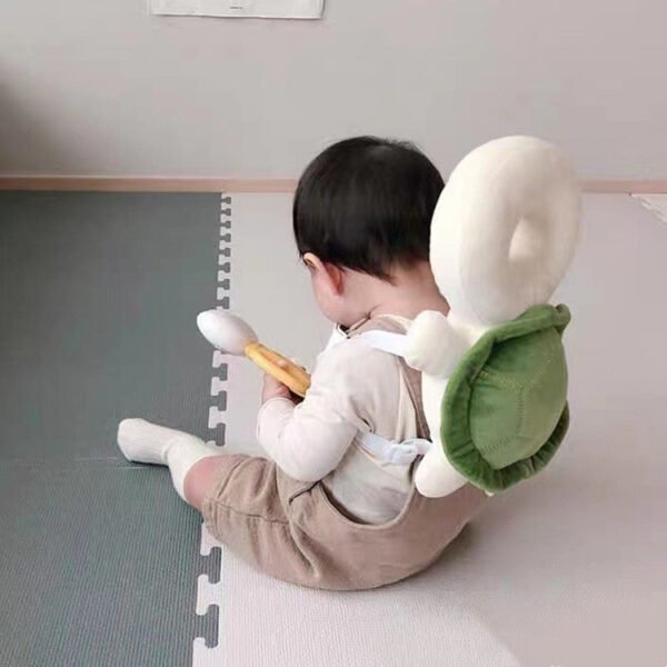 Children's Drop-Resistant Pillow: Breathable Baby Headrest & Protection Pad for Toddlers