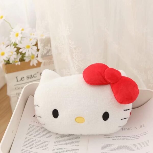 Cute Heart-Shaped Doll Car Neck Pillow – Cartoon Girl Seat Support