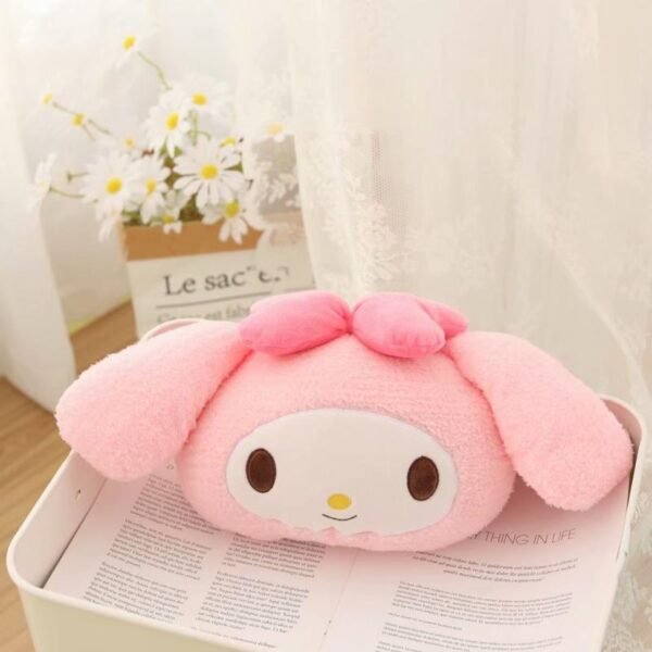Cute Heart-Shaped Doll Car Neck Pillow – Cartoon Girl Seat Support