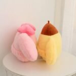 Cute Heart-Shaped Doll Car Neck Pillow – Cartoon Girl Seat Support