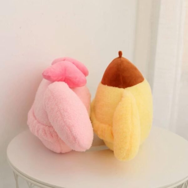 Cute Heart-Shaped Doll Car Neck Pillow – Cartoon Girl Seat Support